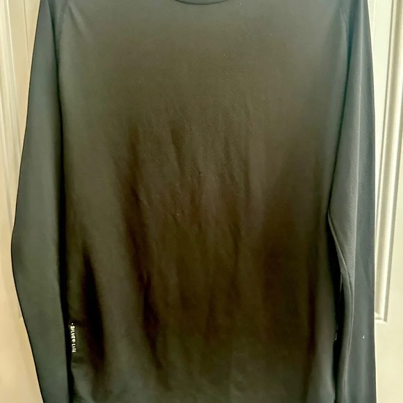 ASRV Black gym shirt long sleeve with DSG-0149 - Picture 3 of 5